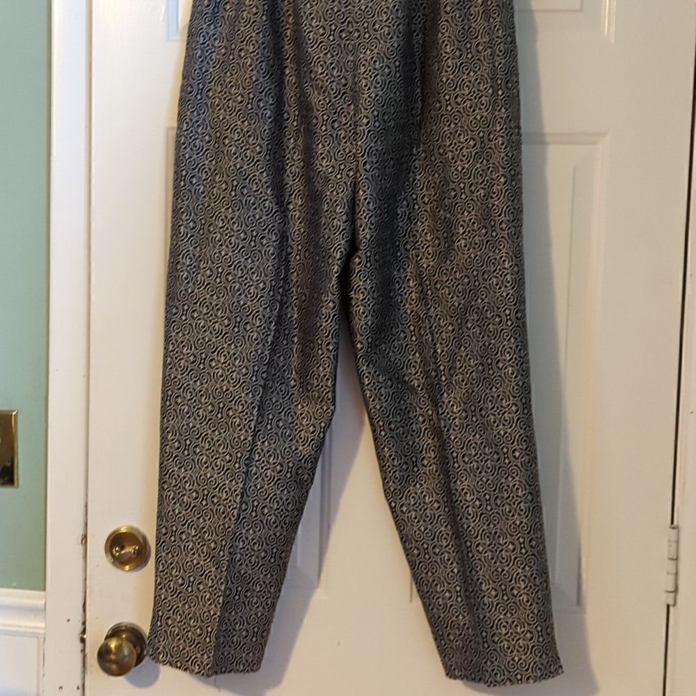 Vintage Talbots Silk Pants Size 12 NWT - Picture 4 of 11